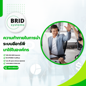 ความท้าทายในการนำระบบอีอาร์พีมาใช้ในองค์กร