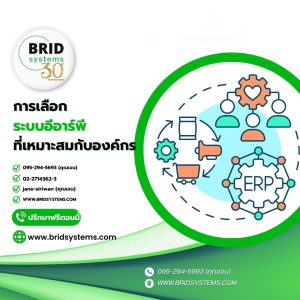 การเลือกระบบอีอาร์พีที่เหมาะสมกับองค์กร (ERP Software Selection)